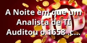 A Noite em que um Analista de TI Auditou o 1658 .com: A Verdade Sobre a Plataforma no 1658 🎰